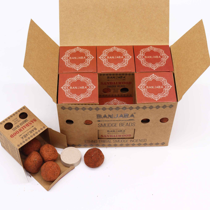 Kadidlo Banjara Vonné Guličky - Santalové Drevo 1
