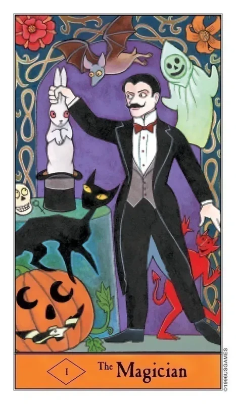 Halloween Tarot in a Tin Box 2