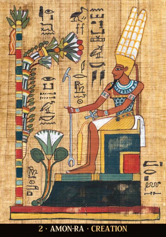 Egyptian Gods Oracle Cards, Silvana Alasia