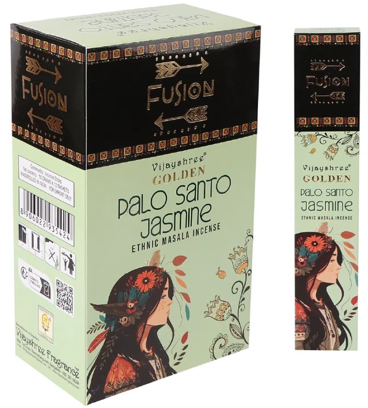 Vonné Tyčinky Fusion Golden- Palo Santo a Jazmín