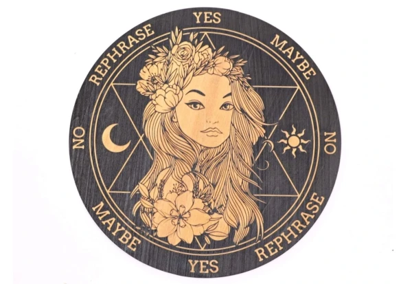 Kyvadlo Ruženín s Podložkou na Veštenie Goddess Flower 2